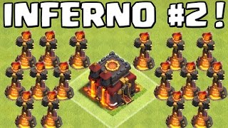 DER 2 INFERNO TURM  CLASH OF CLANS  Troll Account  Lets Play CoC DeutschGerman HD [upl. by Metabel376]