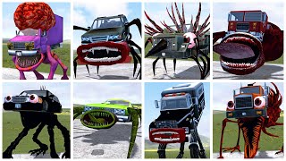 ALL NEW CAR EATERS NEW FORM EVOLUTION in Garrys Mod PAGE 24 [upl. by Lesiram]