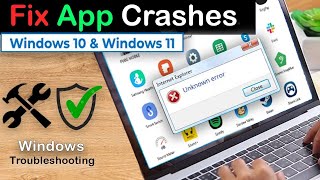 How to Fix Windows Apps Not Opening Crashing Troubleshoot Windows [upl. by Haraj243]