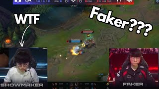 Faker running it down mid XDDD  Showmaker vs Faker LCK 2024 [upl. by Veronica45]