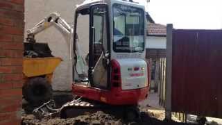 New Takeuchi TB216 Mini Digger Excavator bagger pelle graver [upl. by Ennirac]