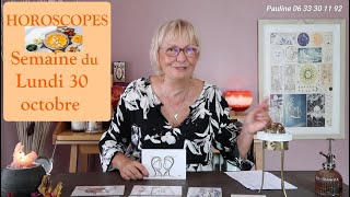 HOROSCOPES et TAROTS 〰Semaine du LUNDI 3010🎃 Tous les SIGNES  Guidances lunaires  Annifs [upl. by Mhoj]