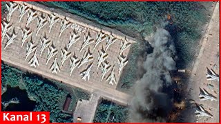 Ukraine made the most impressive blow to Russia Ukrainians intensify attacks on Russian bombers [upl. by Nerval]