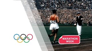 Incredible Finish To The Marathon  London 1948 Olympics [upl. by Iramohs]