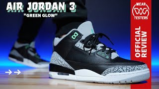 Air Jordan 3 Green Glow [upl. by Gertrudis]