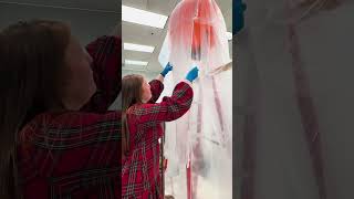 We create the largest cheesecloth ghost ever [upl. by Astrea]