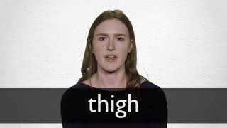 How to pronounce THIGH in British English [upl. by Corwun424]