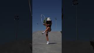 got some tricks up my sleeve 🤸🏻‍♀️ jumpropetricks skip jump handstand cardio [upl. by Sholley]