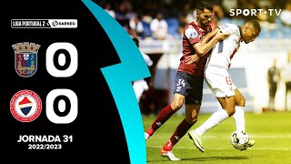 Resumo Torreense 00 CD Trofense  Liga Portugal SABSEG  SPORT TV [upl. by Rosalie]