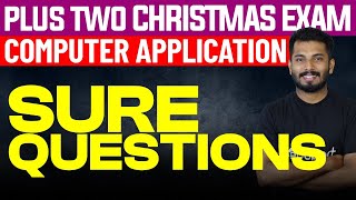 Plus Two Computer Applications Christmas Exam  Sure Questions  Eduport [upl. by Onitsuaf]