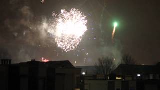 Vuurwerk 20112012 skyline Kerkrade [upl. by Rufina]