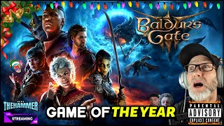 🎅LIVE🟥BALDURS GATE 3🔥2023 GAME OF THE YEAR ⚒FIRST TIME PLAYING goty rpg xmas live fun gaming [upl. by Walls]