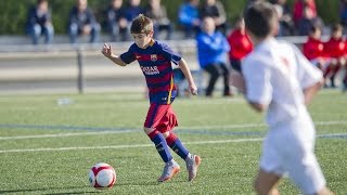 ESP LaLiga Promises Alevín FC Barcelona  Rayo Vallecano 21 [upl. by Eerised]