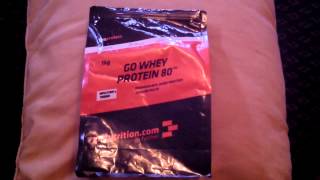 GoNutrition Go Whey Protein 80 Review  Pancake and Golden Syrup Flavour [upl. by Burd]