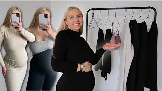 MATERNITYNON MATERNITY HAUL  my first amp second trimester favourites [upl. by Wira]