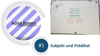 Latein lernen 1 Subjekt und Prädikat neu  Das Tutorial dient als Einstieg in die Übersetzung [upl. by Aiehtela]