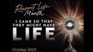 CONTEMPORARY MASS  RESPECT LIFE SUNDAY  400 PM  OCT 6  2024  ST PATRICKS  BINGHAMTON NY [upl. by Sivla]