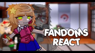 FANDOMS react to ELIZABETH AFTON  FNAF x Gacha  Afton Family [upl. by Nivlak]