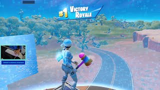 GUM BRAWLER PICKAXE GAMEPLAY  Solo Victory Royale w HANDCAM Fortnite Chapter 3 No Commentary [upl. by Wurst]