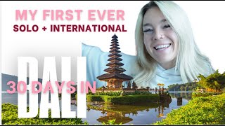 MY FIRST SOLO INTERNATIONAL TRIP TO BALI FOR 30 DAYS [upl. by Gillan]