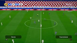 Hrvatska vs Škotska  UEFA Liga nacija  GAMEPLAY PES 2021 [upl. by Treharne]