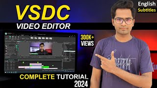 VSDC Video Editor Tutorial in Hindi Updated2024  VSDC Video Editor Complete Tutorial in Hindi [upl. by Cohlier]