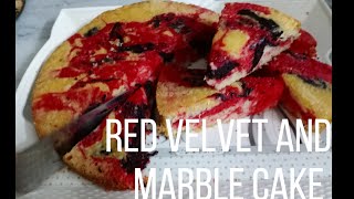 Red velvet cake recipe without oven three ge cake recipe  spongy cake without oven recipe [upl. by Utham]