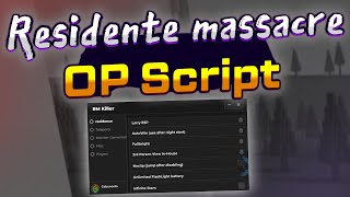 Residence Massacre Script – ESP Teleports [upl. by Oremor]