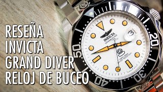 Reseña Invicta Grand Diver 10640  3044  3045 Reloj Analógico Automatico en Español [upl. by Nroht852]