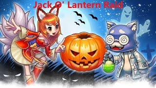 Nostale Olympus Halloween Event  Jack O Lantern raid [upl. by Ellerahs]