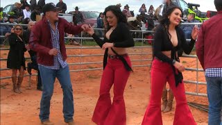 QUE CHULO BAILAN HUAPANGUITO♥️😍Rancho El Encanto Winder ga [upl. by Adelice999]