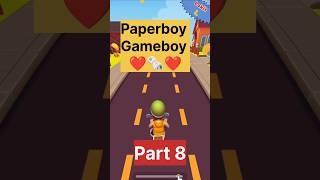 Paperboy Gameboy 8🗞️🚴 gaming shortvideo trending latest [upl. by Natty378]