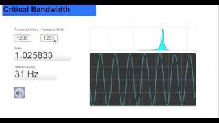 Critical Bandwidth [upl. by Laiceps]