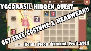 LAPLACE MSEA  YGGDRASIL HIDDEN QUEST LOCATION GET FREE COSTUME AND PERMANENT HEADWEAR PART IV [upl. by Nerreg]