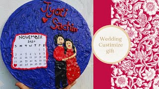 Wedding Customize gift ♥️🎁 Best gift for Couples👩‍❤️‍👨  Handmade Giftsdiythecreativejayashorts [upl. by Ahsener]