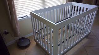 Babyletto Modo 3 in 1 convertible crib assembly  Timelapse [upl. by Marutani384]