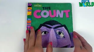 The Count Sesame Street board book read aloud  books for preschool  learn to read  English [upl. by Akinyt]