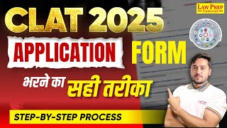 CLAT Application Form 2025  CLAT 2025 Form Filling  Registration amp Application Process [upl. by Quinton]