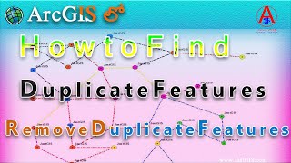 How to Find Duplicate features in ArcGISRemove duplicateRemove duplicate featuresBy JastGIS [upl. by Darnok]