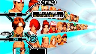 Dreamcast Capcom vs SNK PRO  Character select screen 720PHD RemasteredNullDC [upl. by Ahtnams633]