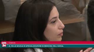 Al via le scuole di specializzazione di medicina dellUnical [upl. by Ajam]