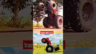 Tractor stunt 😱🤯🔥 tracto stunt swaraaj nishudaswal gaming subscribe shorts like [upl. by Sinnek]