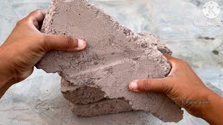 New Red mud concrete dry floor Crumbling 🔥ASMR [upl. by Norris]