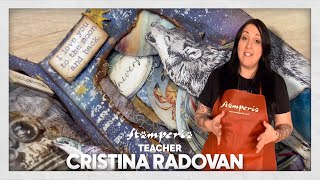 Cristina Radovan  Stamperia Teacher [upl. by Yenoh]