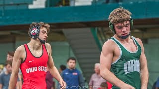 125 – Malachi OLeary G Ohio University vs Brendan McCrone R Ohio State University [upl. by Shaia960]