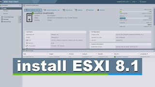 Complete ESXi 8 installation step by step [upl. by Oludoet105]