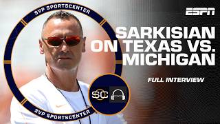 Steve Sarkisian previews Texas’ Week 2 game vs Michigan talks importance of culture  SC with SVP [upl. by Leile]