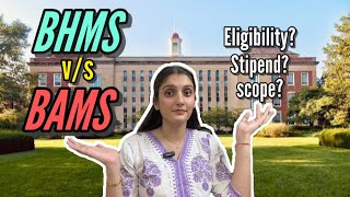 BHMS VS BAMS  Which is better [upl. by Lotty]