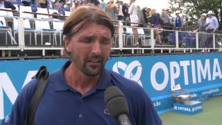 Ivanisevic squeezes past old rival Krajicek [upl. by Mills557]