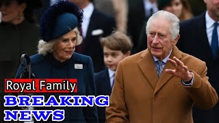 Before the Kings Speech Charles attends church with William and Kate as part of the royal family [upl. by Nalrah465]